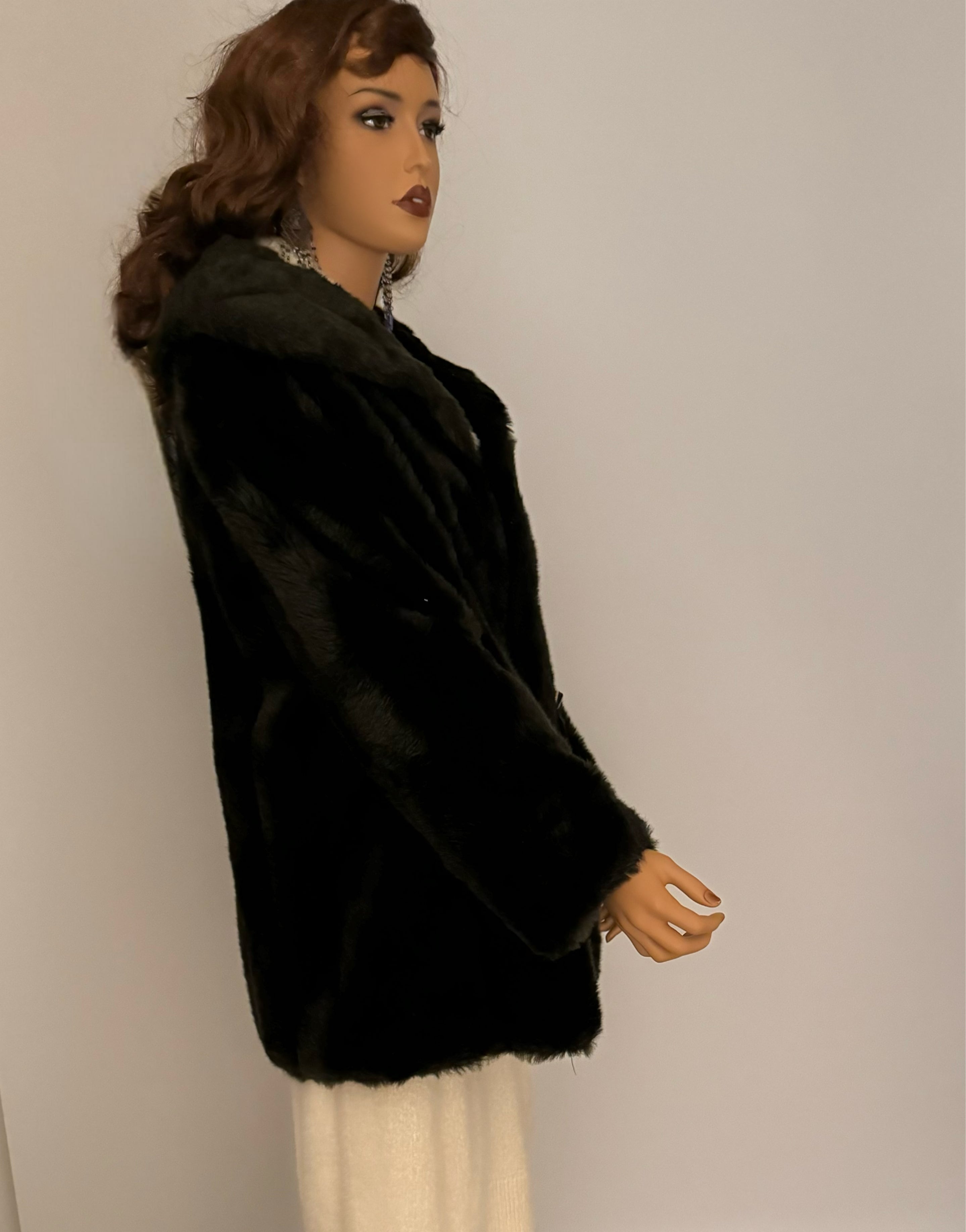 Vintage faux fur coat