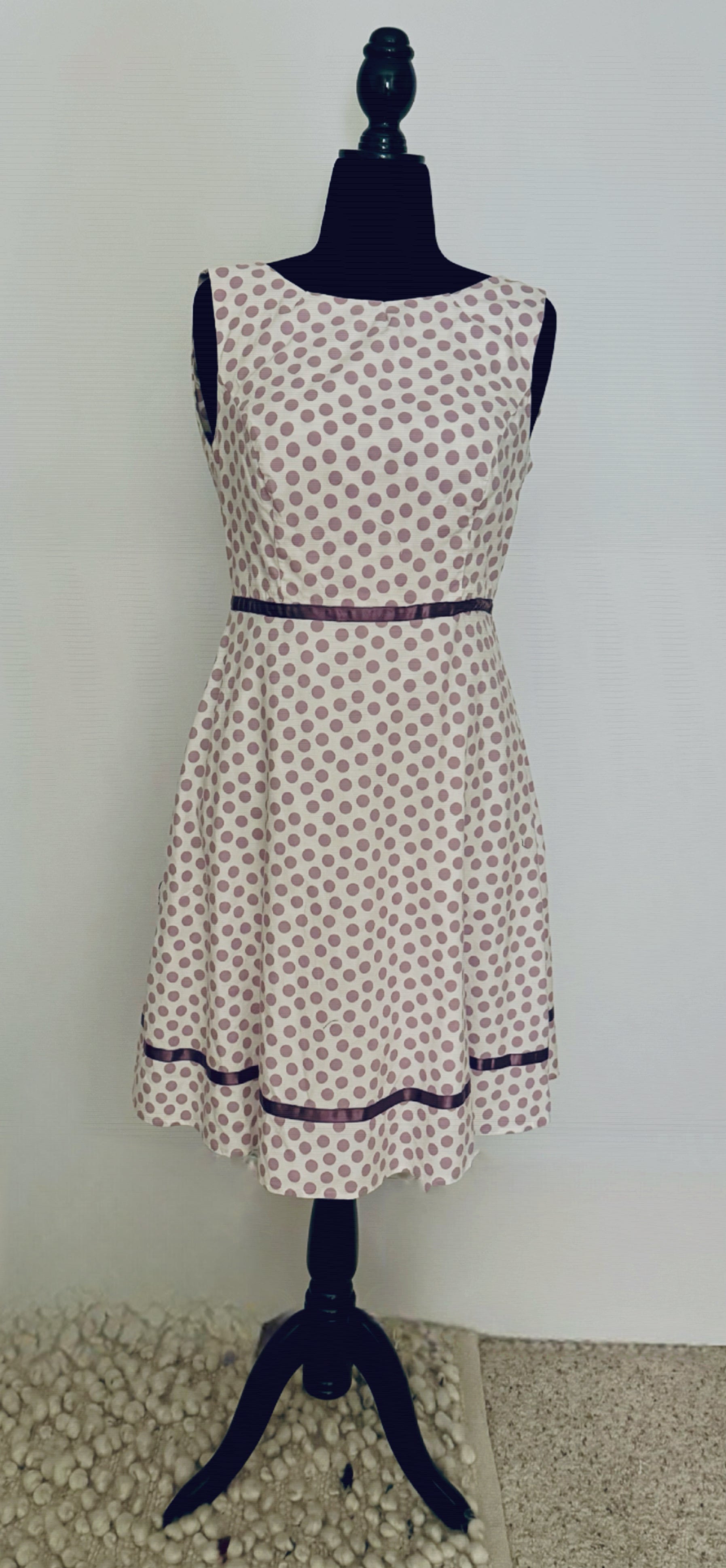 Sleeveless 1950’s style handmade dress. Sale!