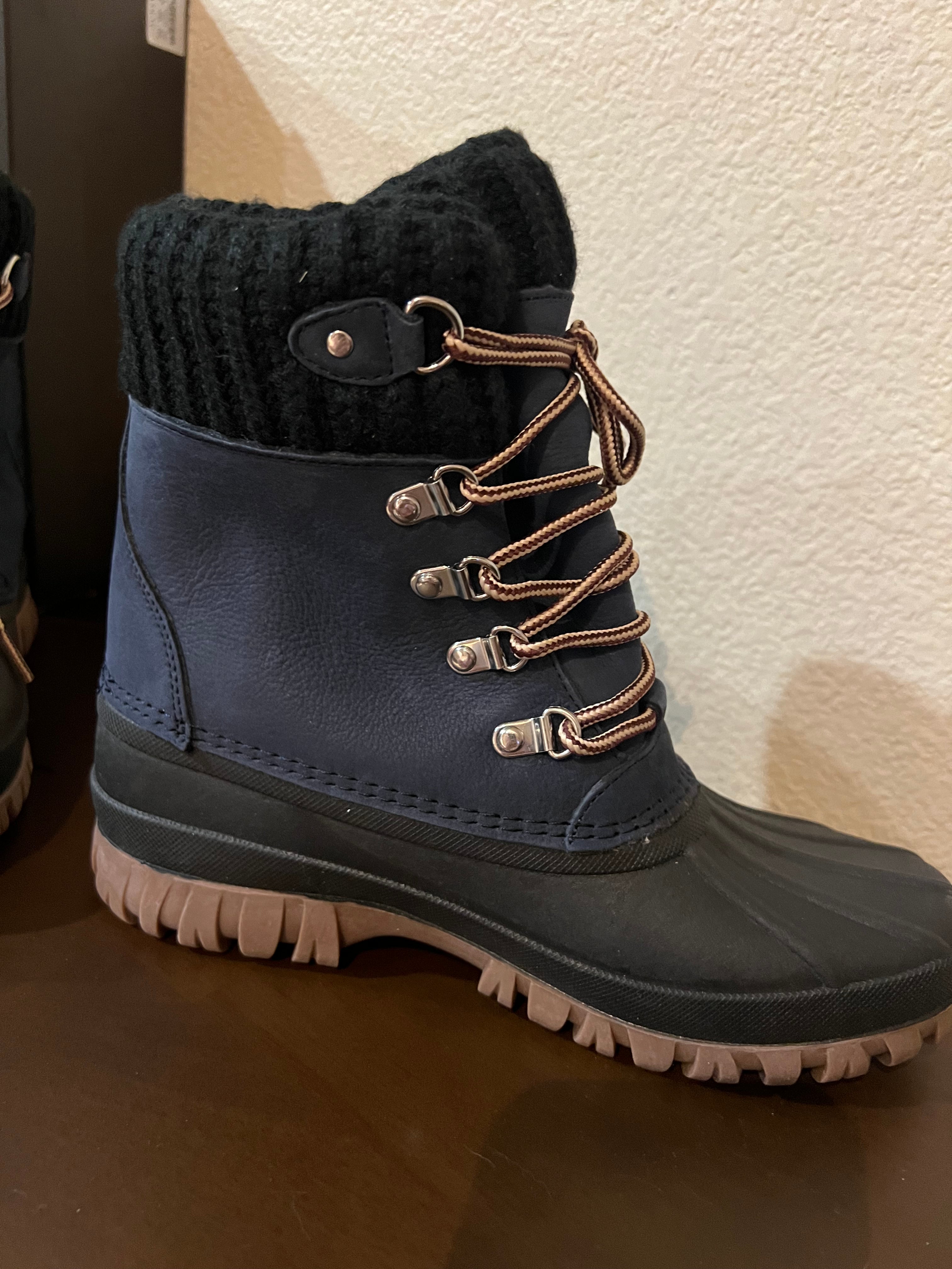 J.Crew women’s winter duck boots.