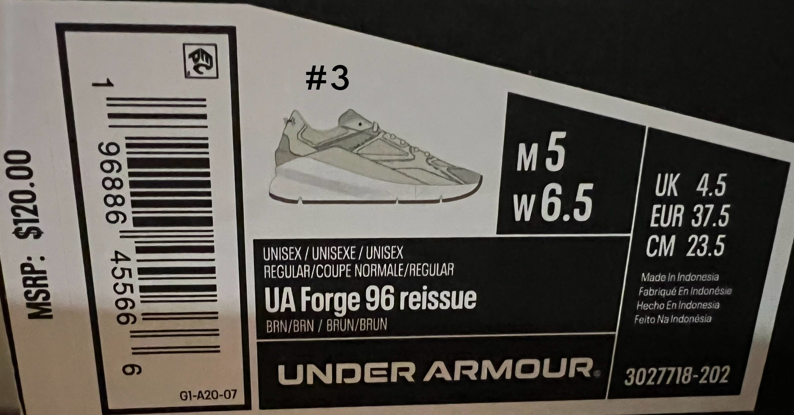 Under Armour sports shoes