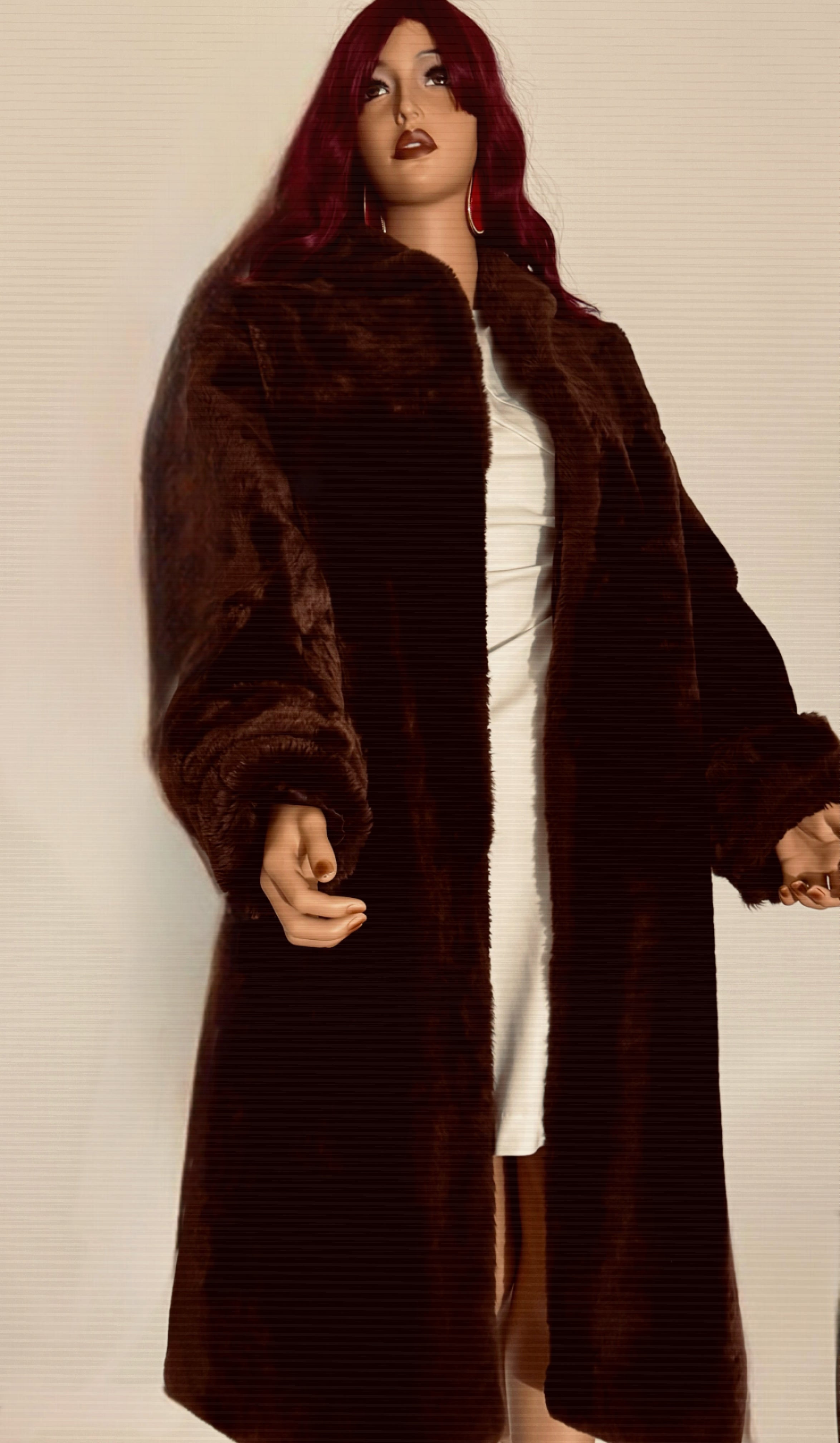 Vintage  shearling exquisite  coat . Rare find!