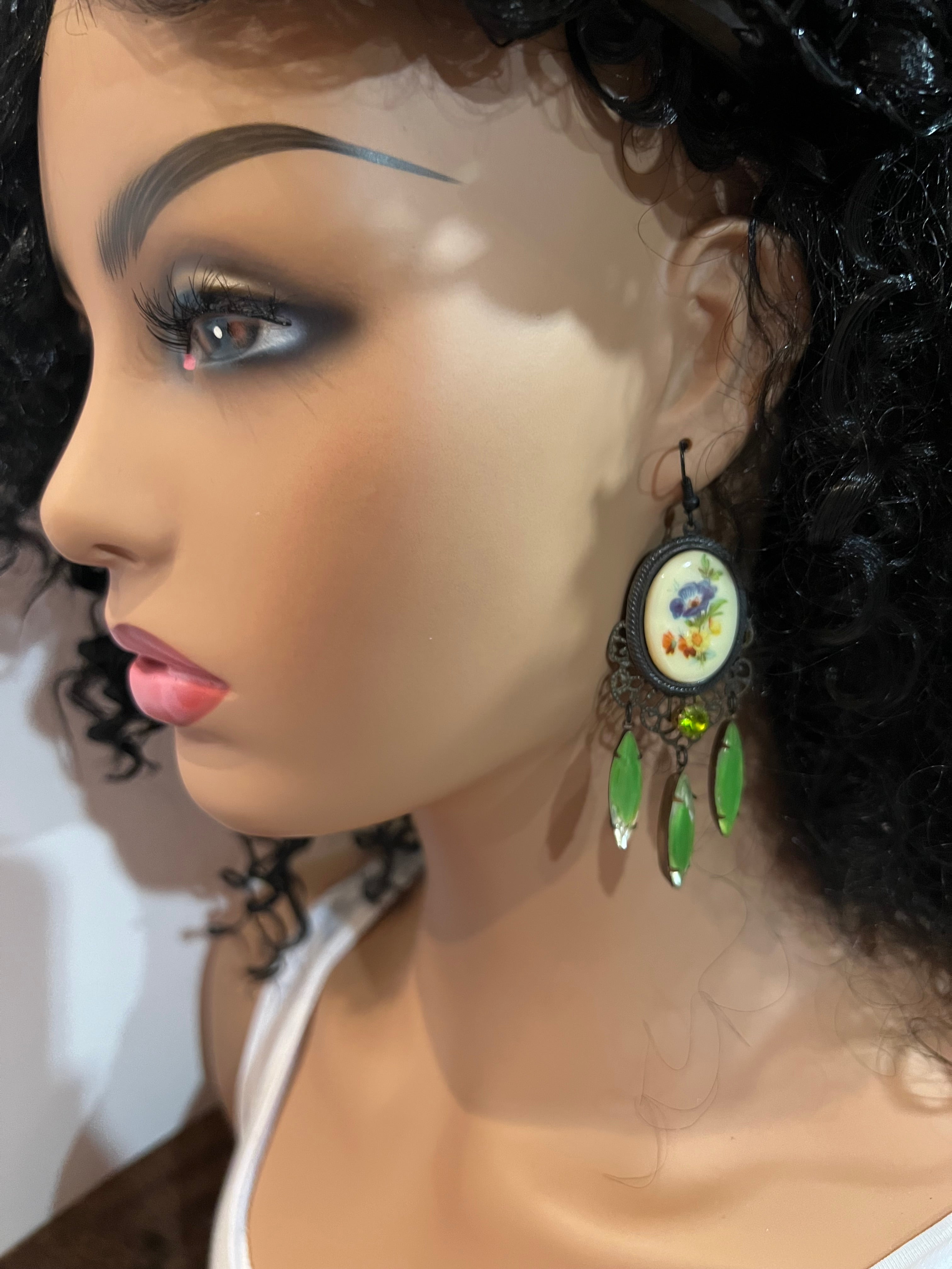 Pretty Chandelier Earrings. Made to order. Free shipping